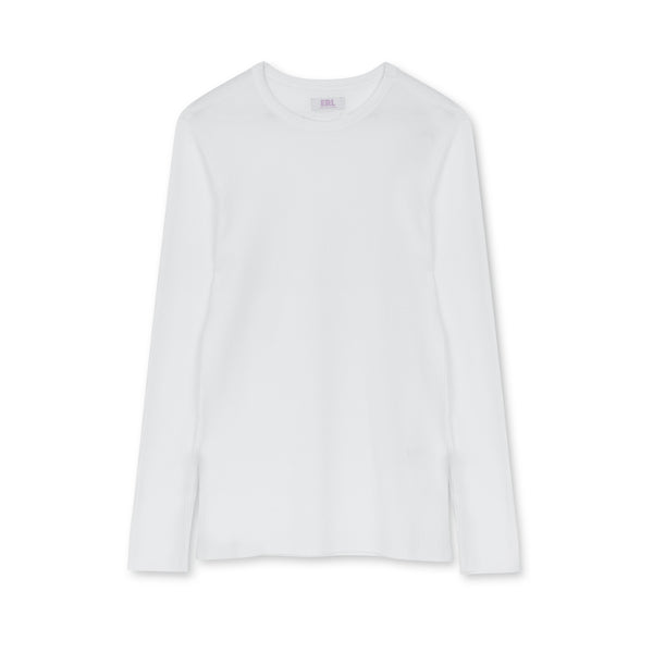 ERL - Waffle Long Sleeve T-Shirt - (Optic White)