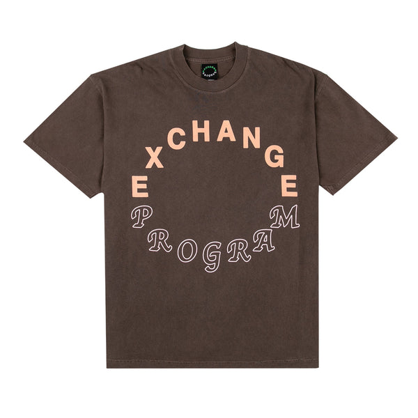 Exchange Program - Logo Tee - (Brown)