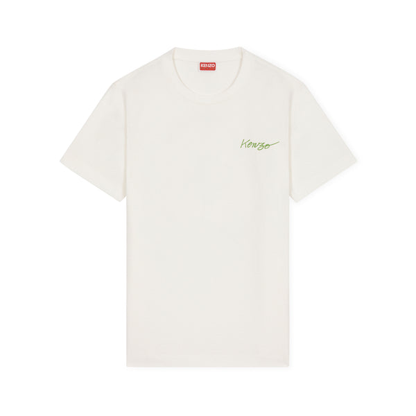 Kenzo Women's Loose Poppy T-Shirt (Off-White)