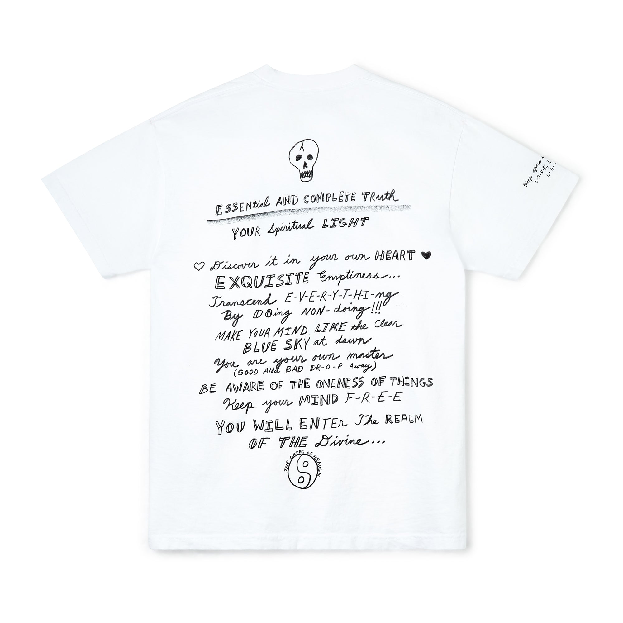 Wes Lang - Men's Do Better T-Shirt - (White) view 2, Click to Zoom in