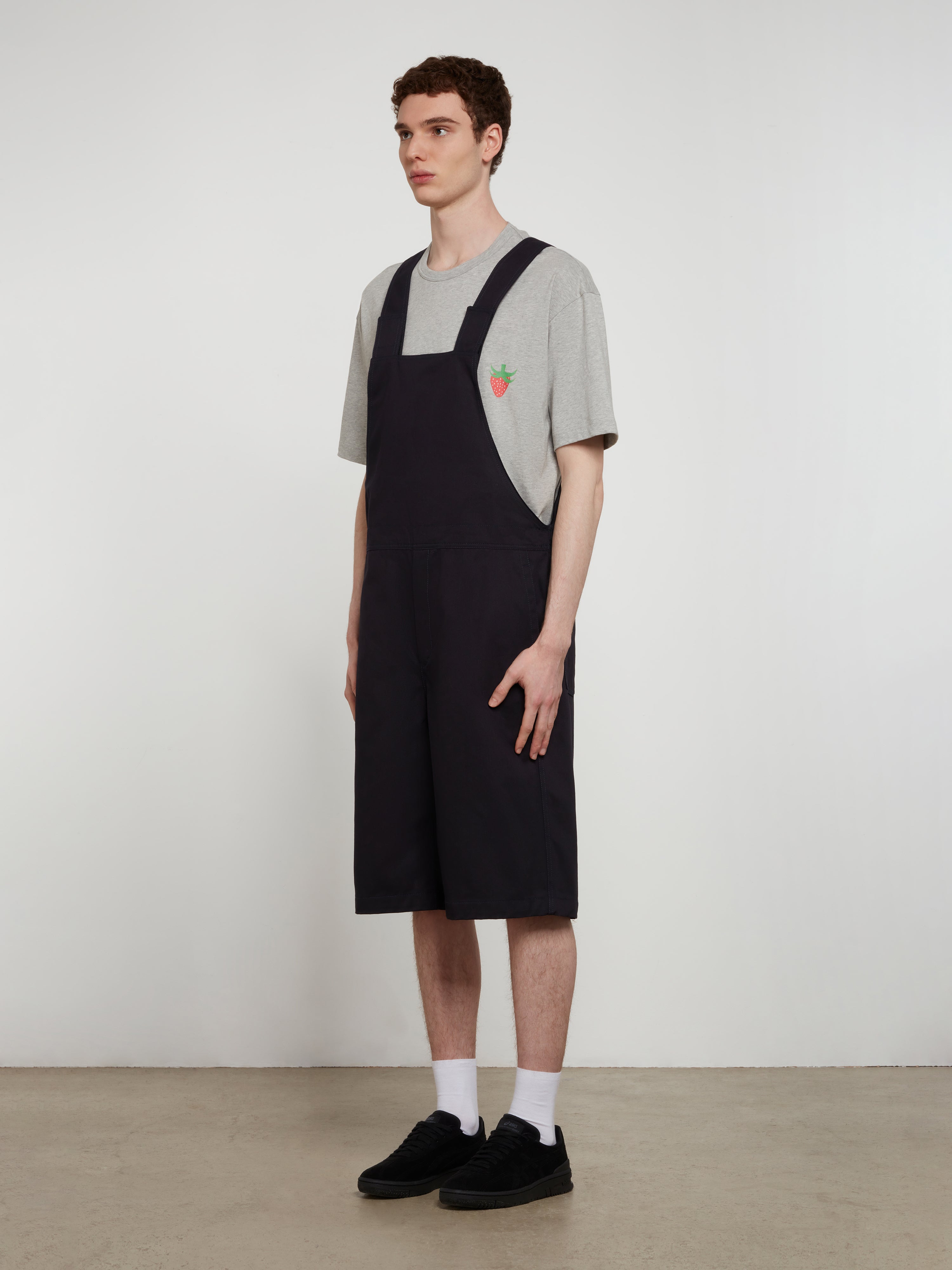 CDG Shirt - Cotton Twill Overalls - (Black)