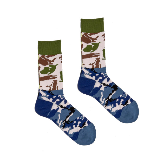 Gosha Rubchinskiy x Men's Camo Combo Socks (Camo)