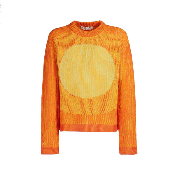 Marni - Men's Roundneck Sweater - (Light Orange)
