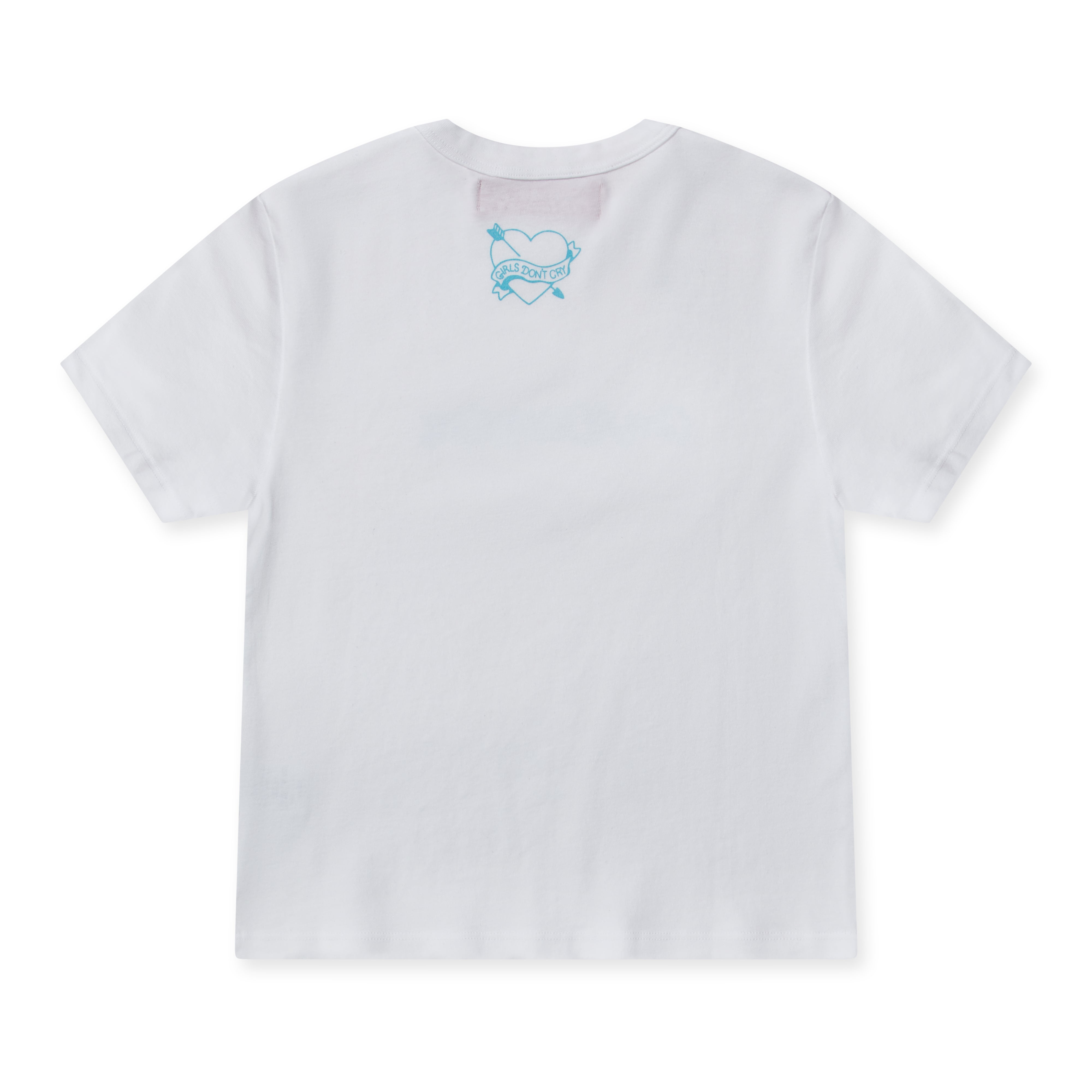 Girls Don't Cry - GDC Wordmark Baby T-Shirt - (White)