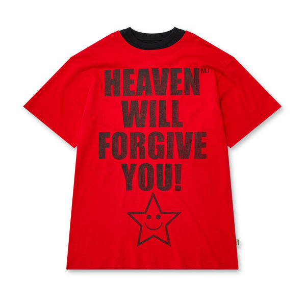 Heaven by Marc Jacobs - Women's Heaven Will Forgive You Tee - (Red)