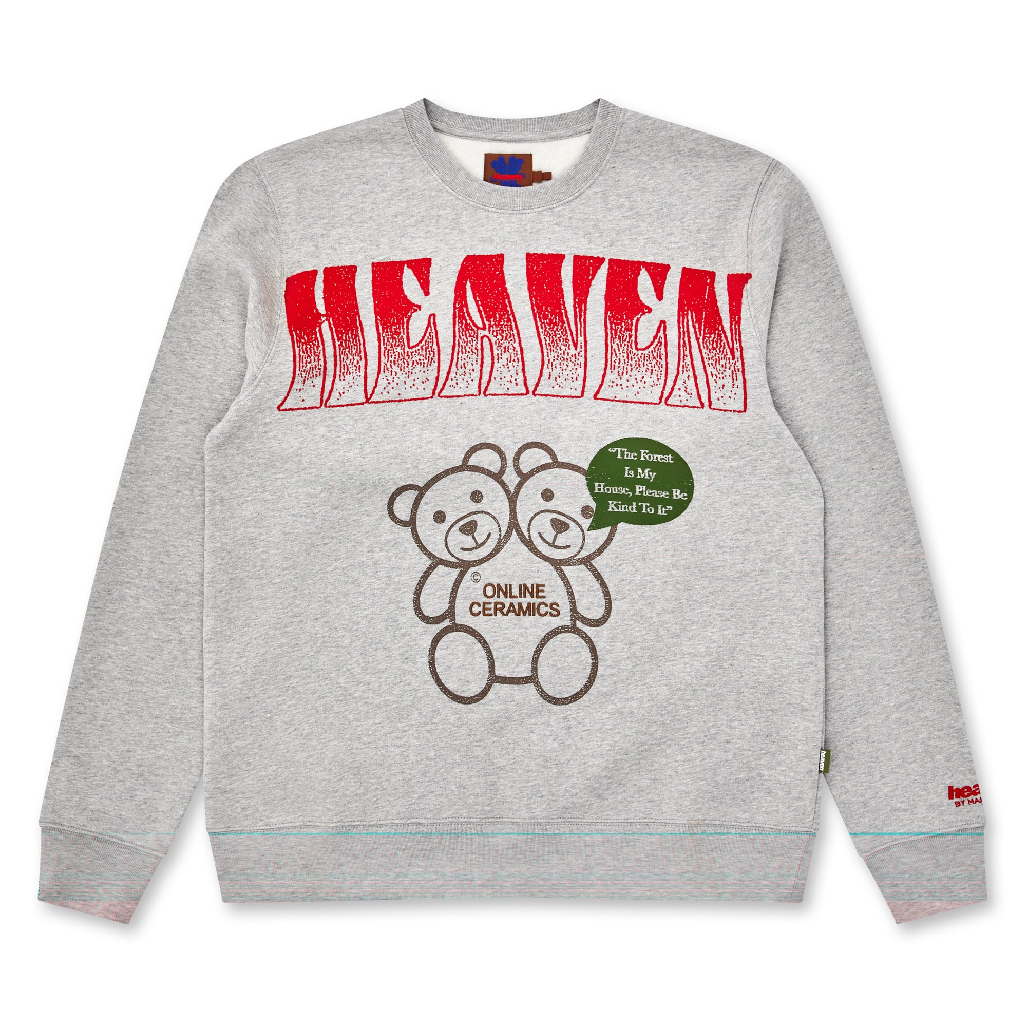 Heaven by Marc Jacobs Online Ceramics Earth Men’s Crewneck (Grey M