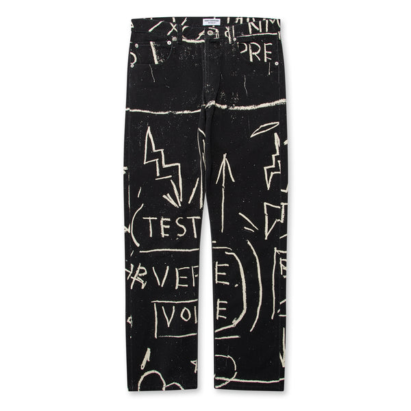 Honey Fucking Dijon - Basquiat Denim Pants - (Black)
