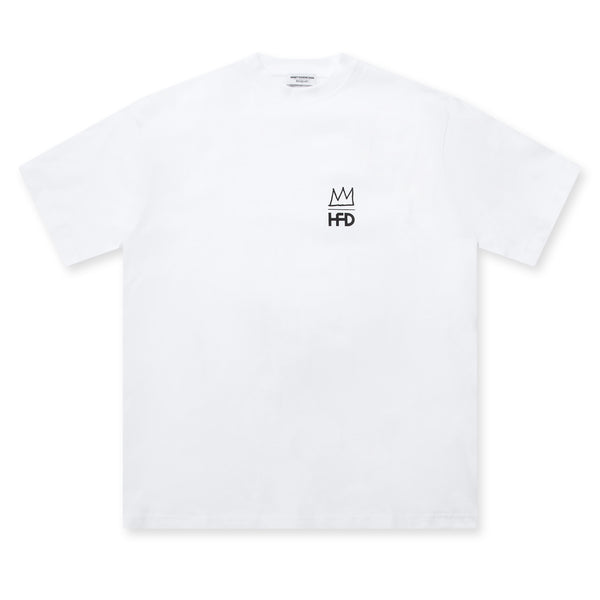 Honey Fucking Dijon - Basquiat Short Sleeve T-Shirt - (White)