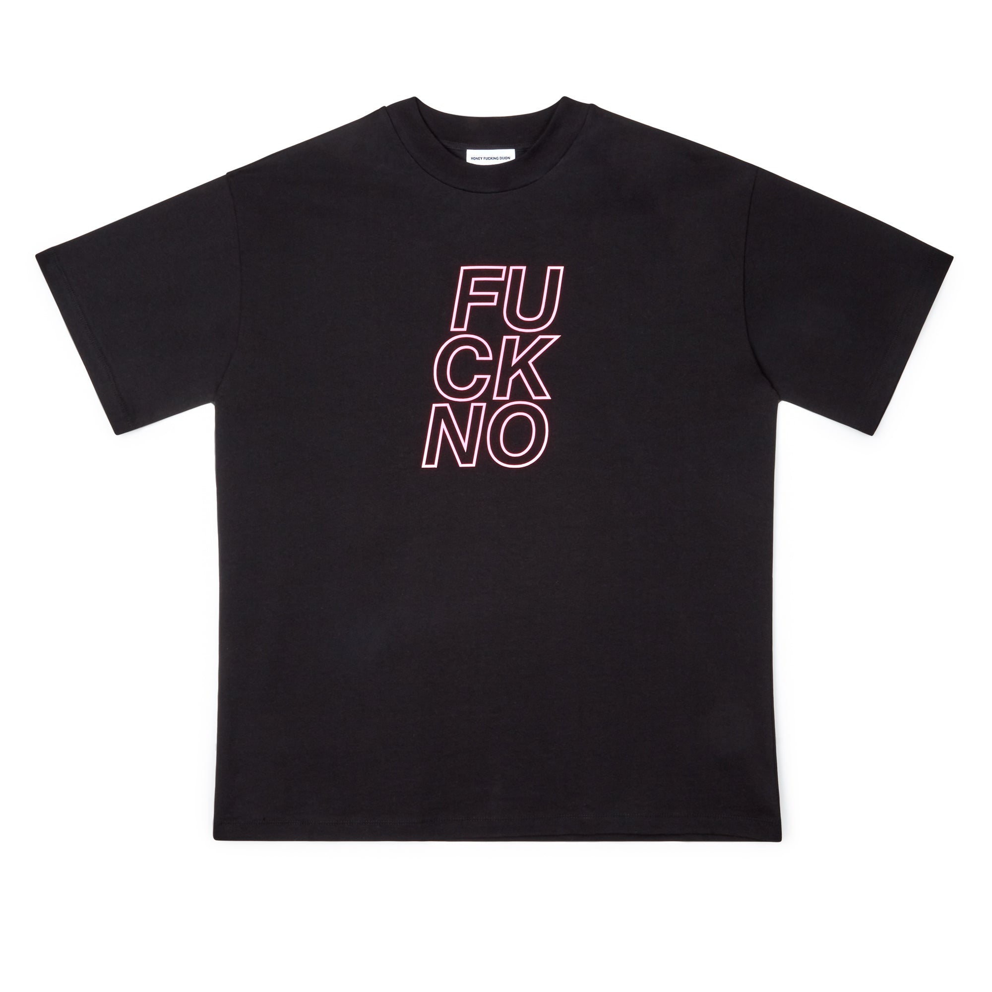 Honey Fucking Dijon Fuck No T-Shirt (Black) view 1, Click to Zoom in
