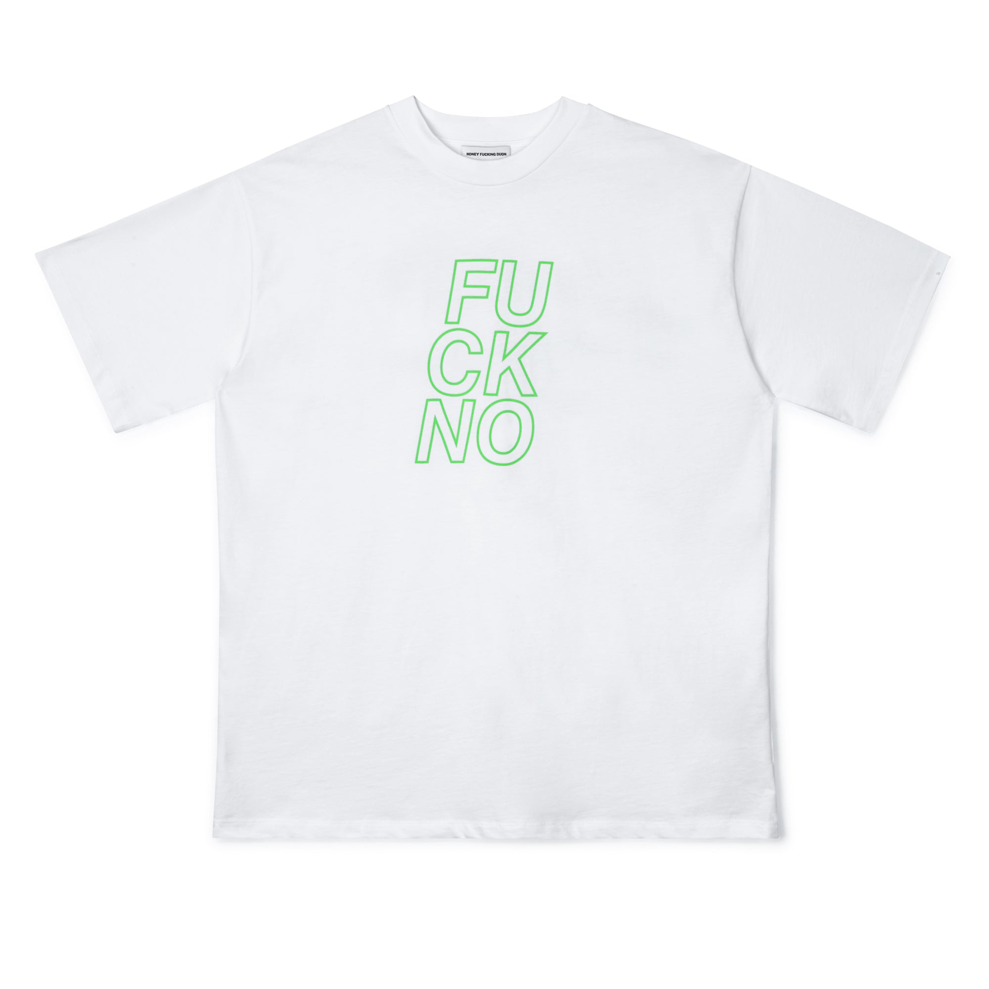 Honey Fucking Dijon Fuck No T-Shirt (White) view 1, Click to Zoom in