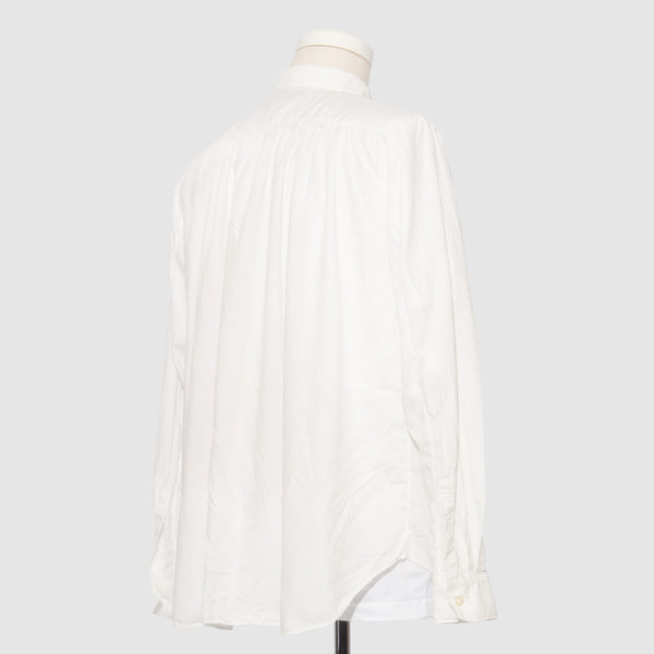 BLACK Comme des Garçons Gathered Shirt (White)
