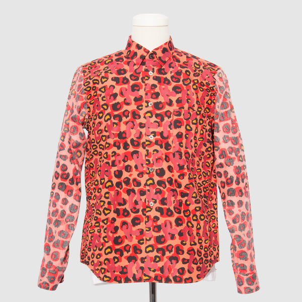 BLACK Comme des Garçons Filip Pagowski Cutout Back Shirt (Orange)