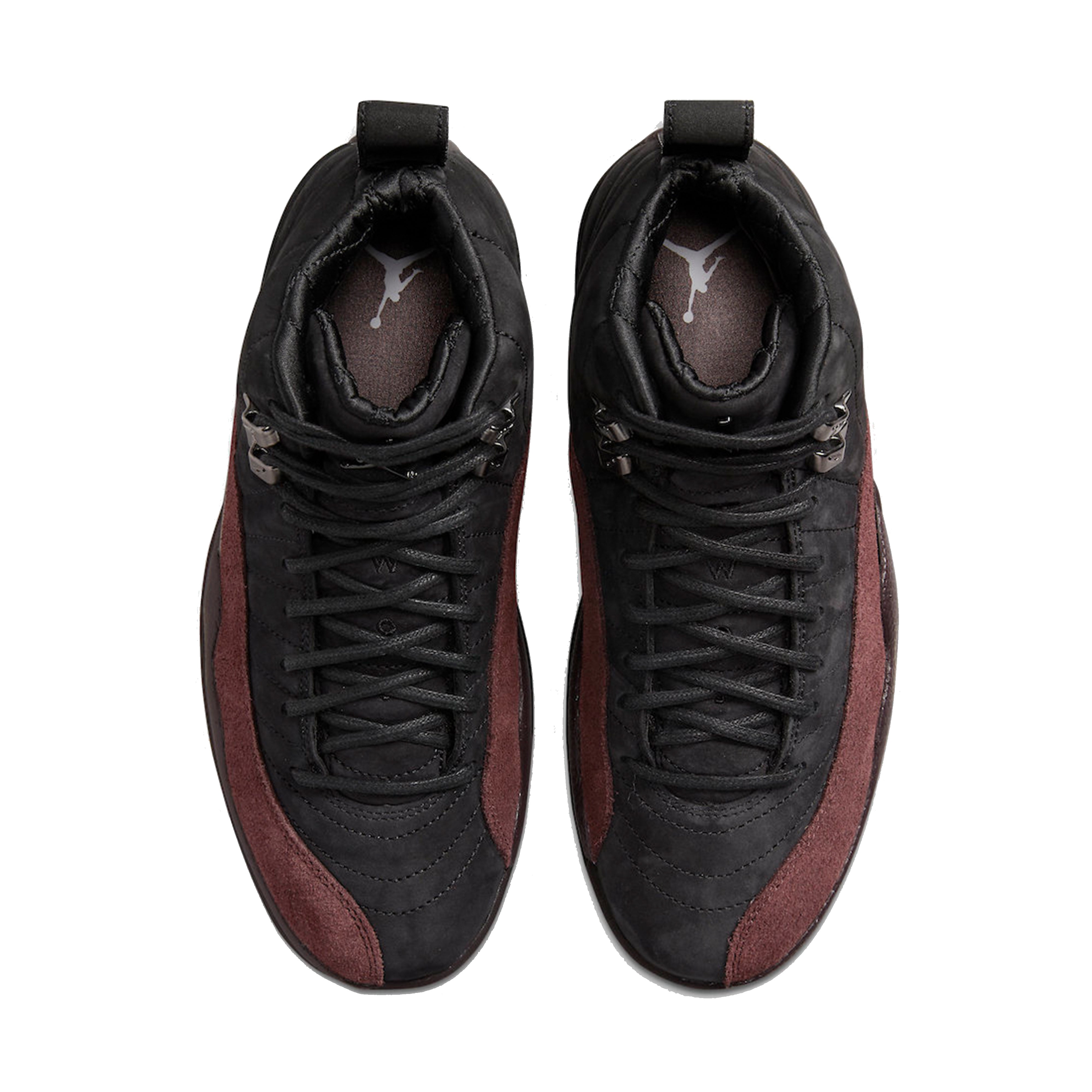 Nike: Women's Air Jordan 12 x A Ma Maniére Sneakers (Black
