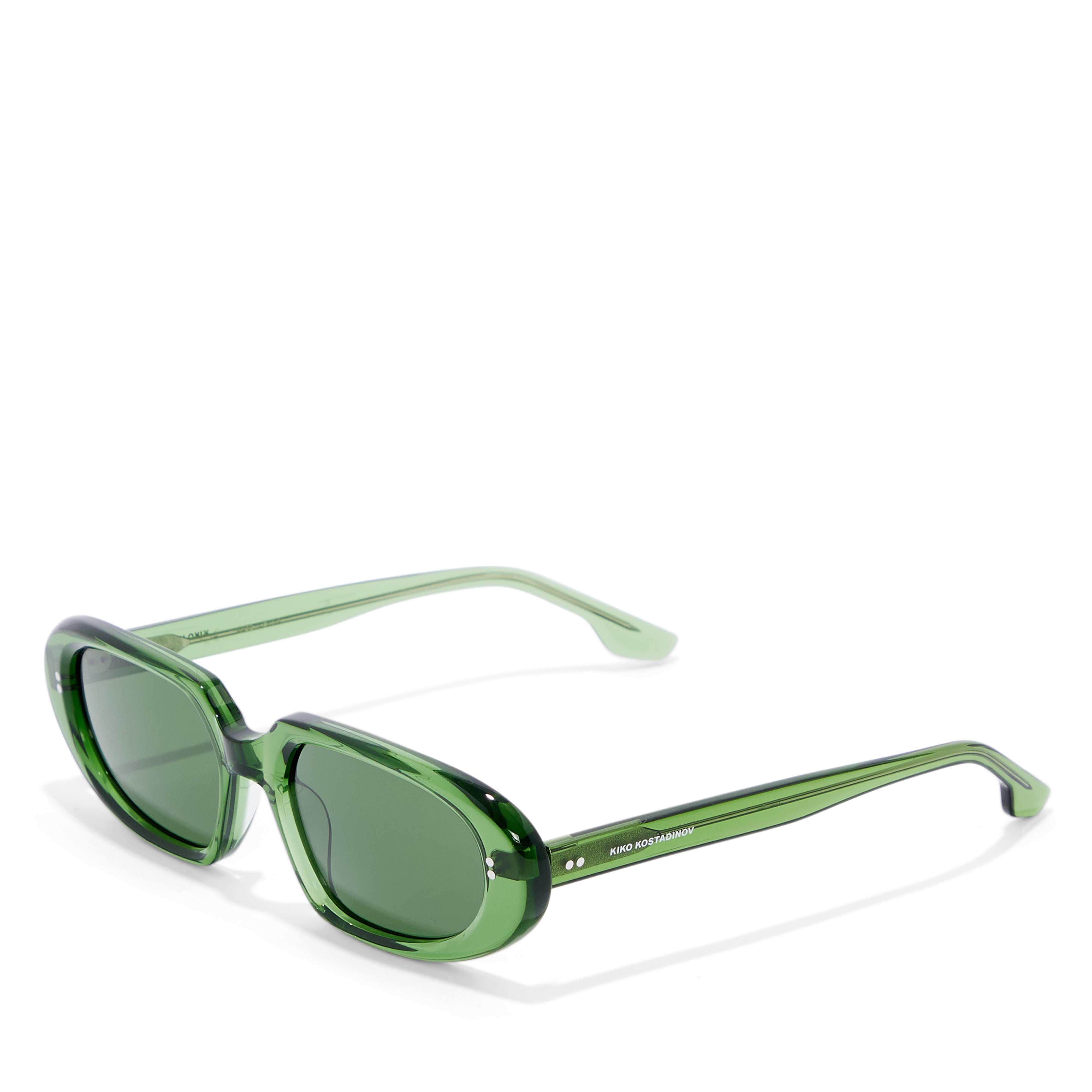 Kiko Kostadinov - Ria Sunglasses - (Emerald) – DSMNY E-SHOP