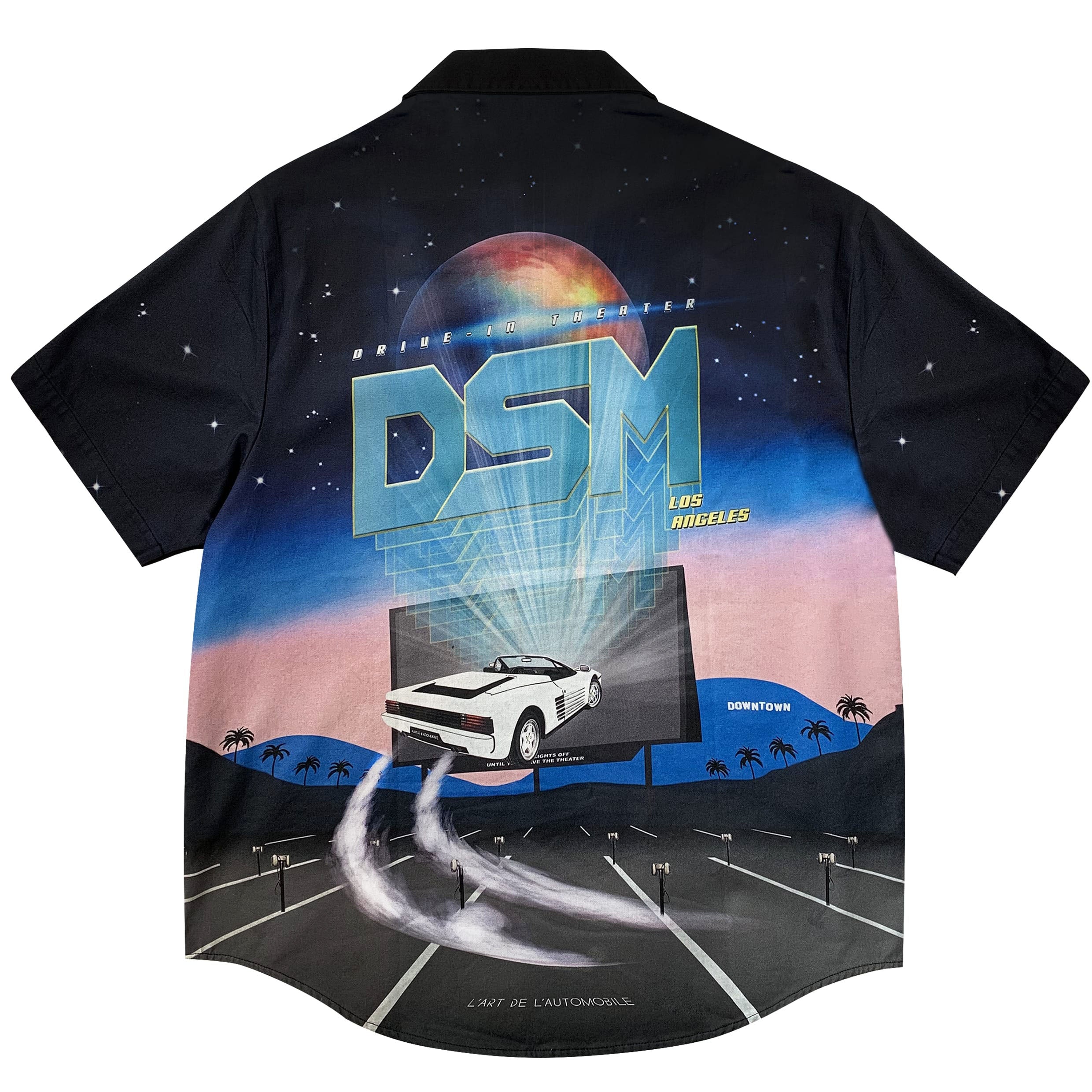 Kar L’Art De L’Automobile - DSM Drive In Theater Graphic Shirt - (Black)