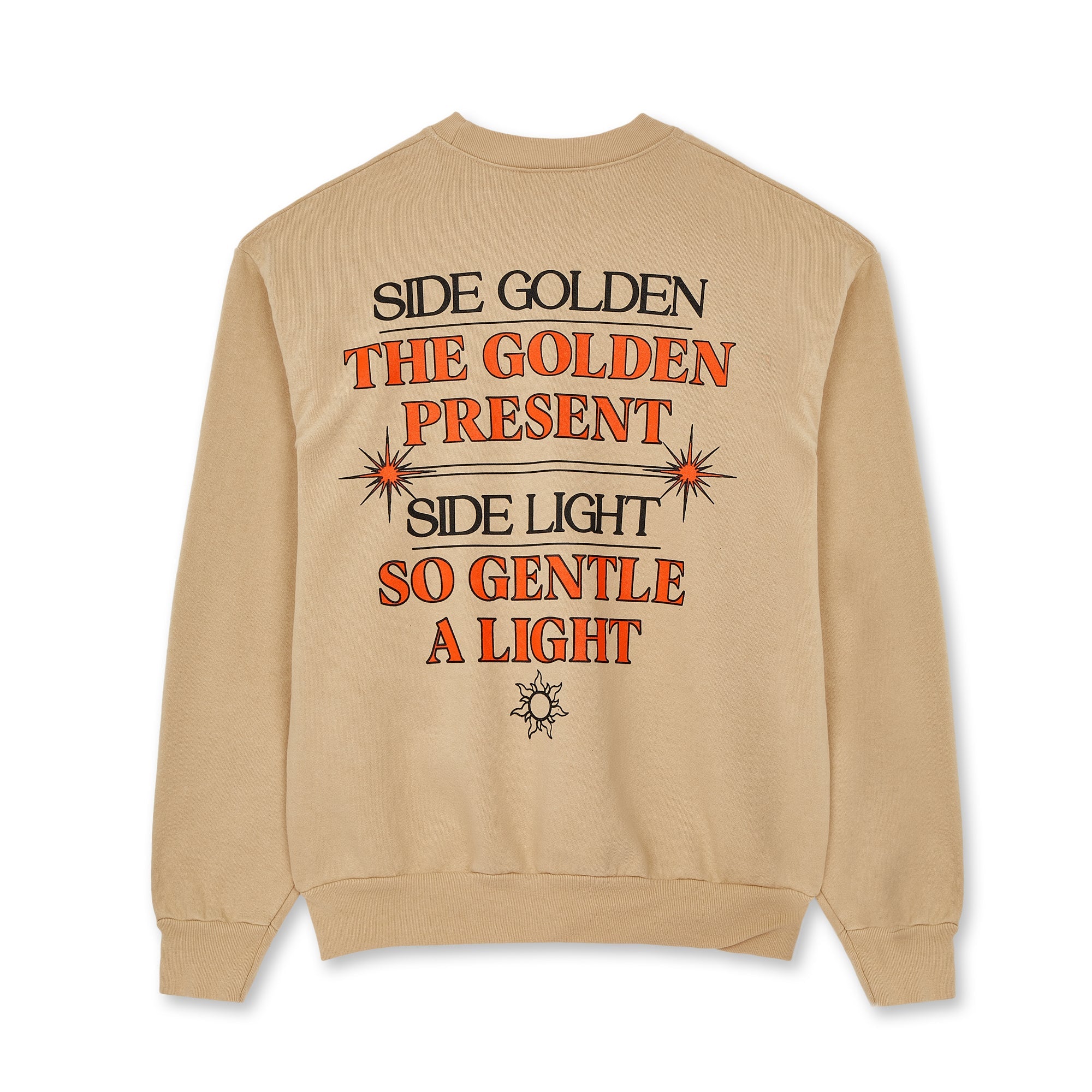 Online Ceramics: All Things Beautiful Crewneck (Beige) | DSMNY E-SHOP