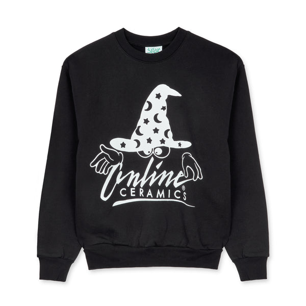 Online Ceramics - Witch Hat Crewneck - (Black)