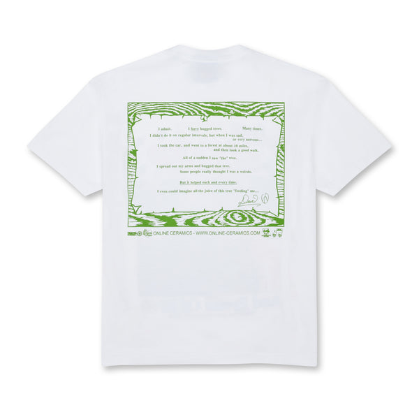 Online Ceramics - I Admit, I Have Hugged Trees T-Shirt - (White)