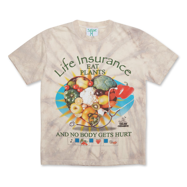 Online Ceramics - Live And Let Live T-Shirt - (Hand Dyed)