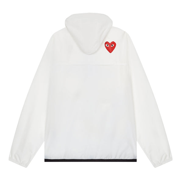 Play Comme des Garçons - K-WAY Le Vrai Zip Jacket - (White)