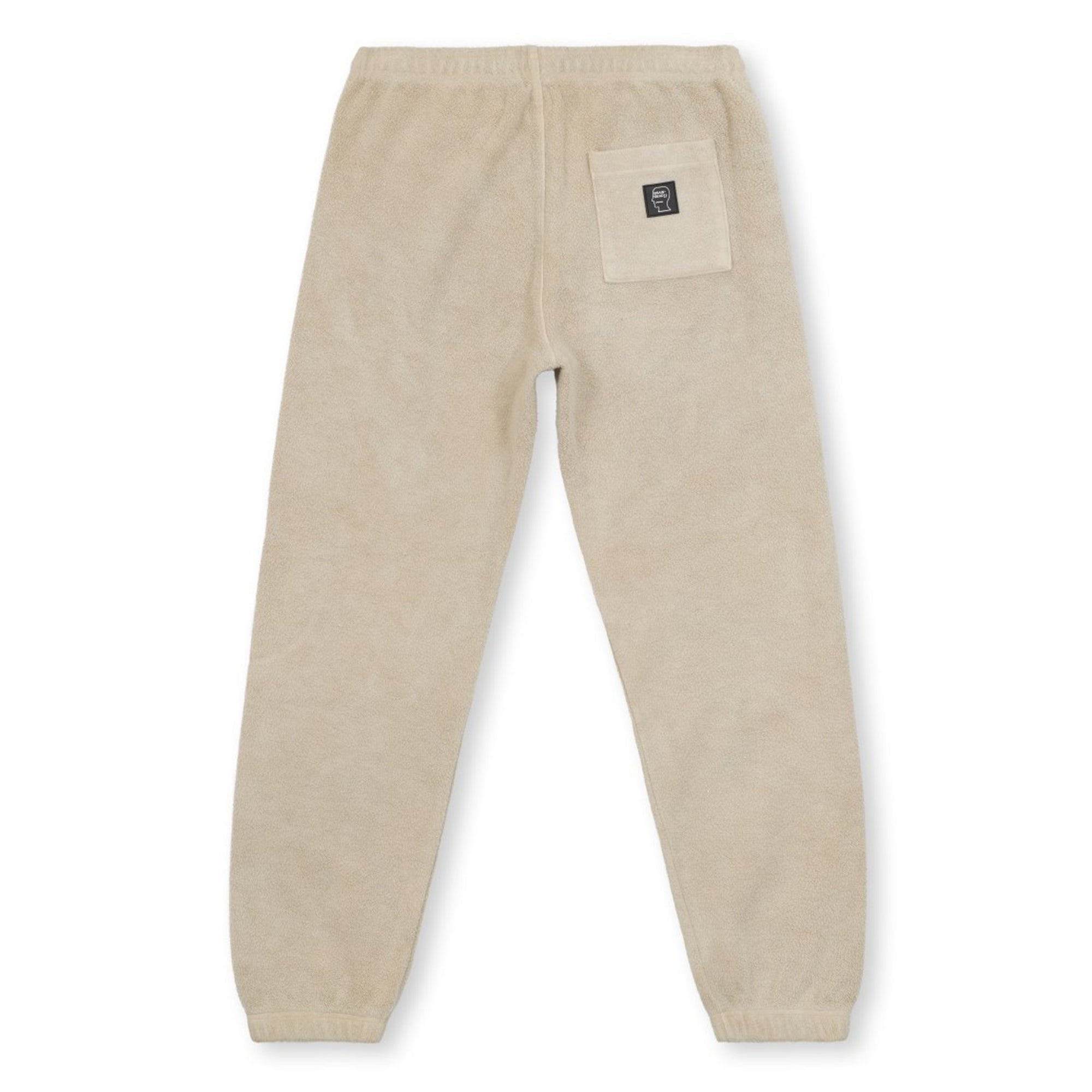 Brain Dead - Men's Slime Reverse Fleece Sweatpant (Natural) view 2, Click to Zoom in