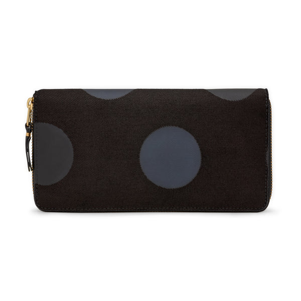 CDG Wallet - Rubber Dot Wallet - (SA0110RD Black)