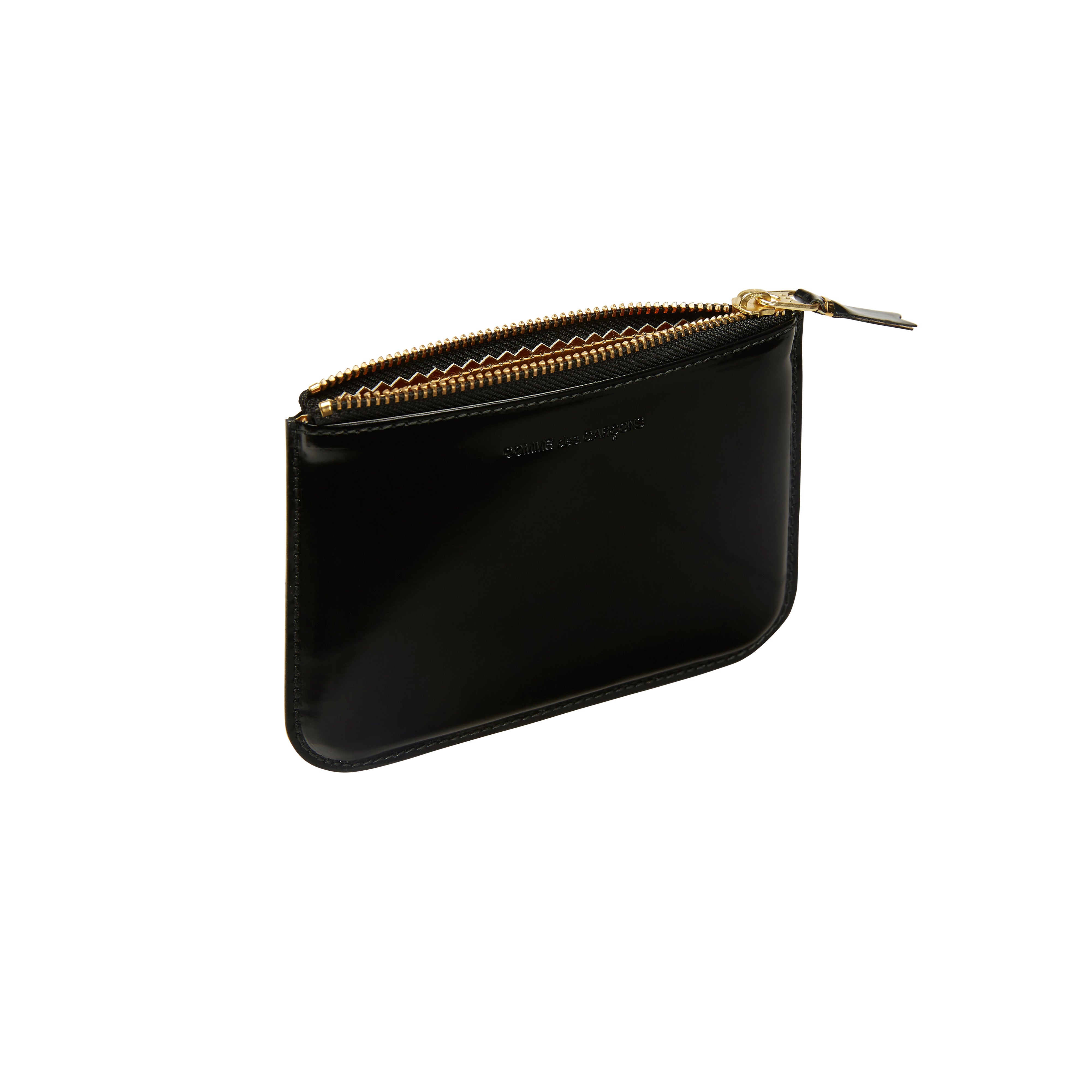 CDG Wallet Mirror Inside Black/Gold (Sa8100Mi) | Dover Street