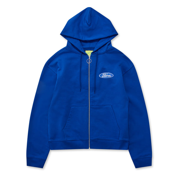 Sky High Farm Workwear - Quil Lemons Farm Zip Hoodie - (Blue)