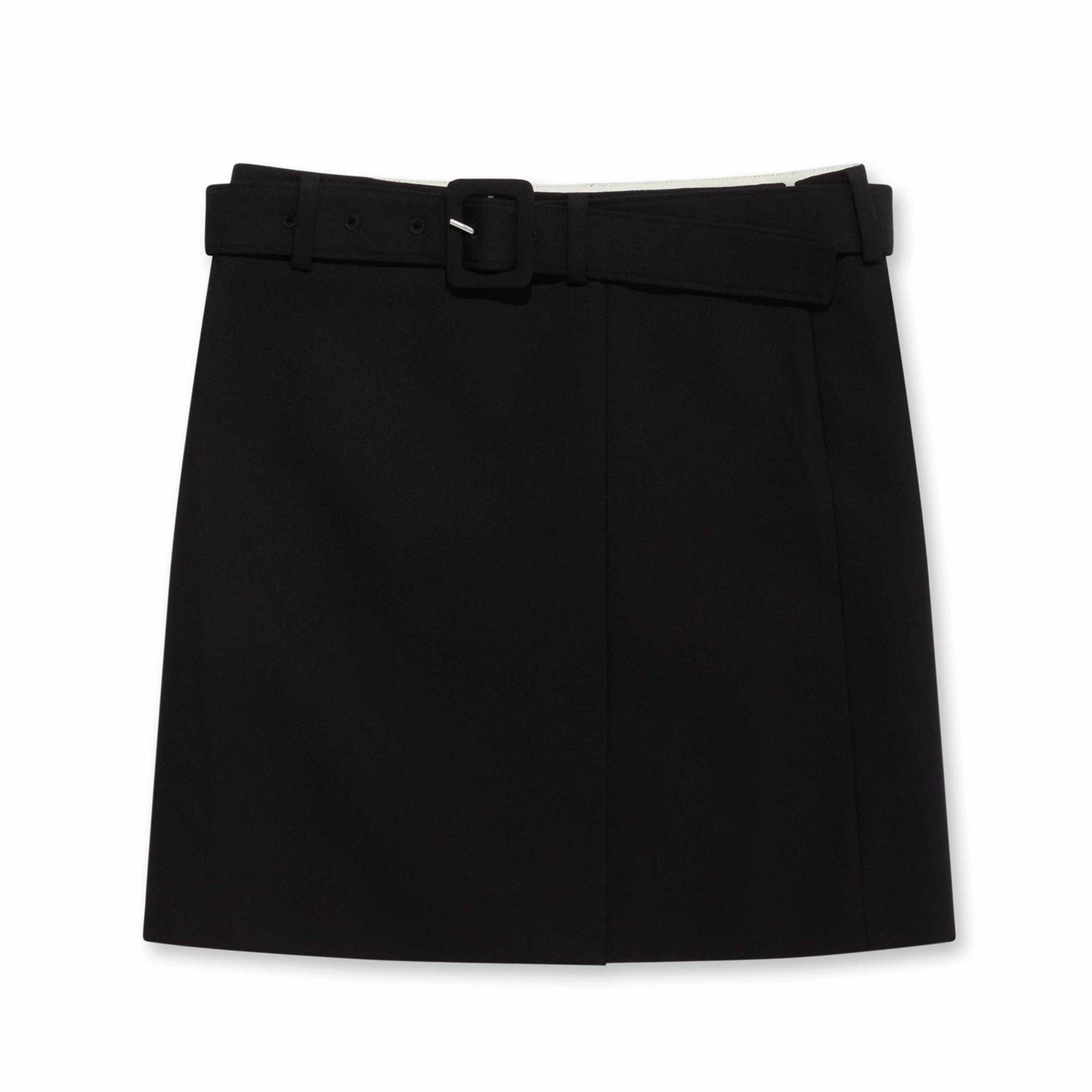 ShuShu/Tong - Women’s Low Waist Skirt - (Black) view 1, Click to Zoom in