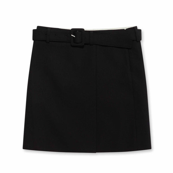 ShuShu/Tong - Women’s Low Waist Skirt - (Black)