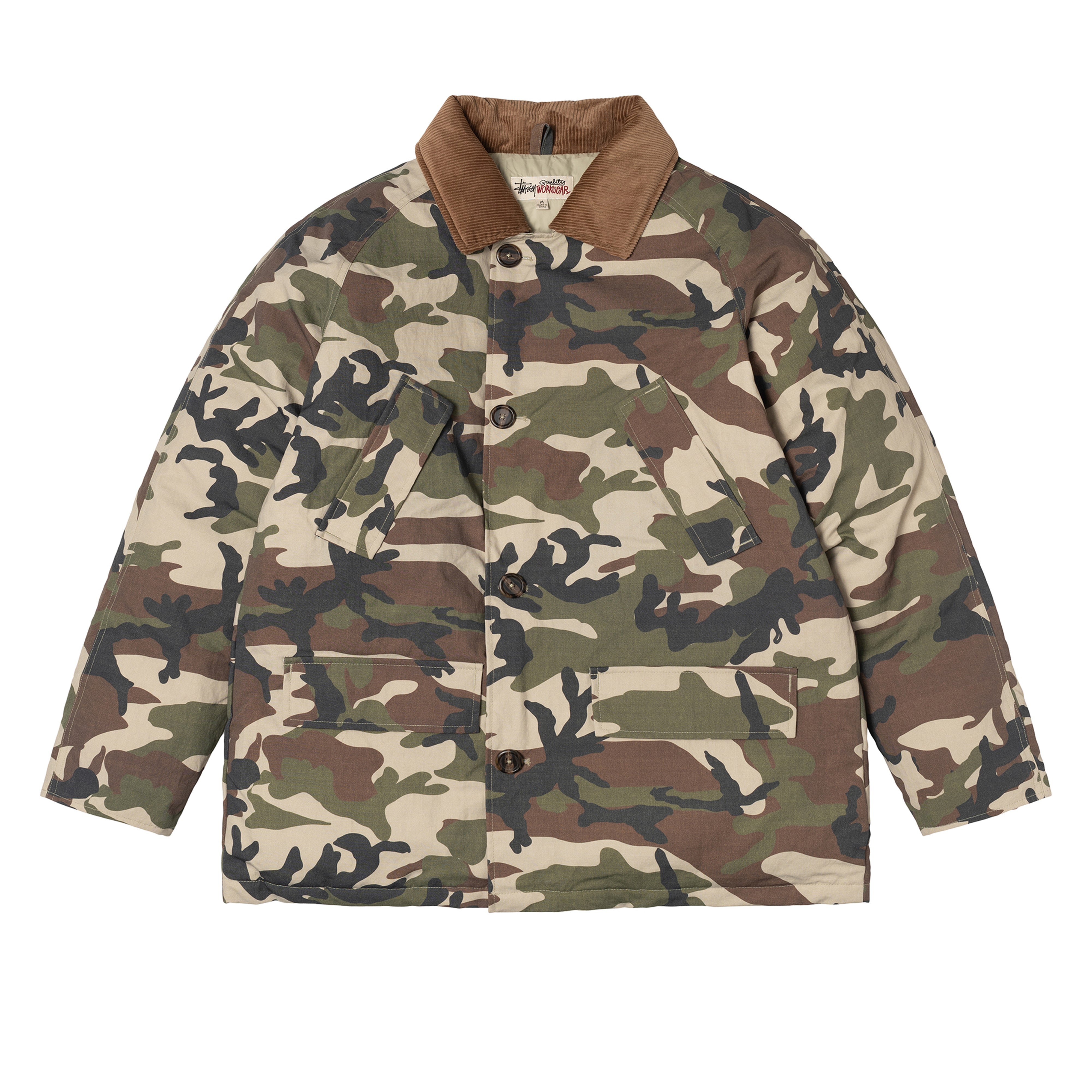 Denim Tears - Stüssy Ripstop Camouflage Army Jacket - (Camouflage)