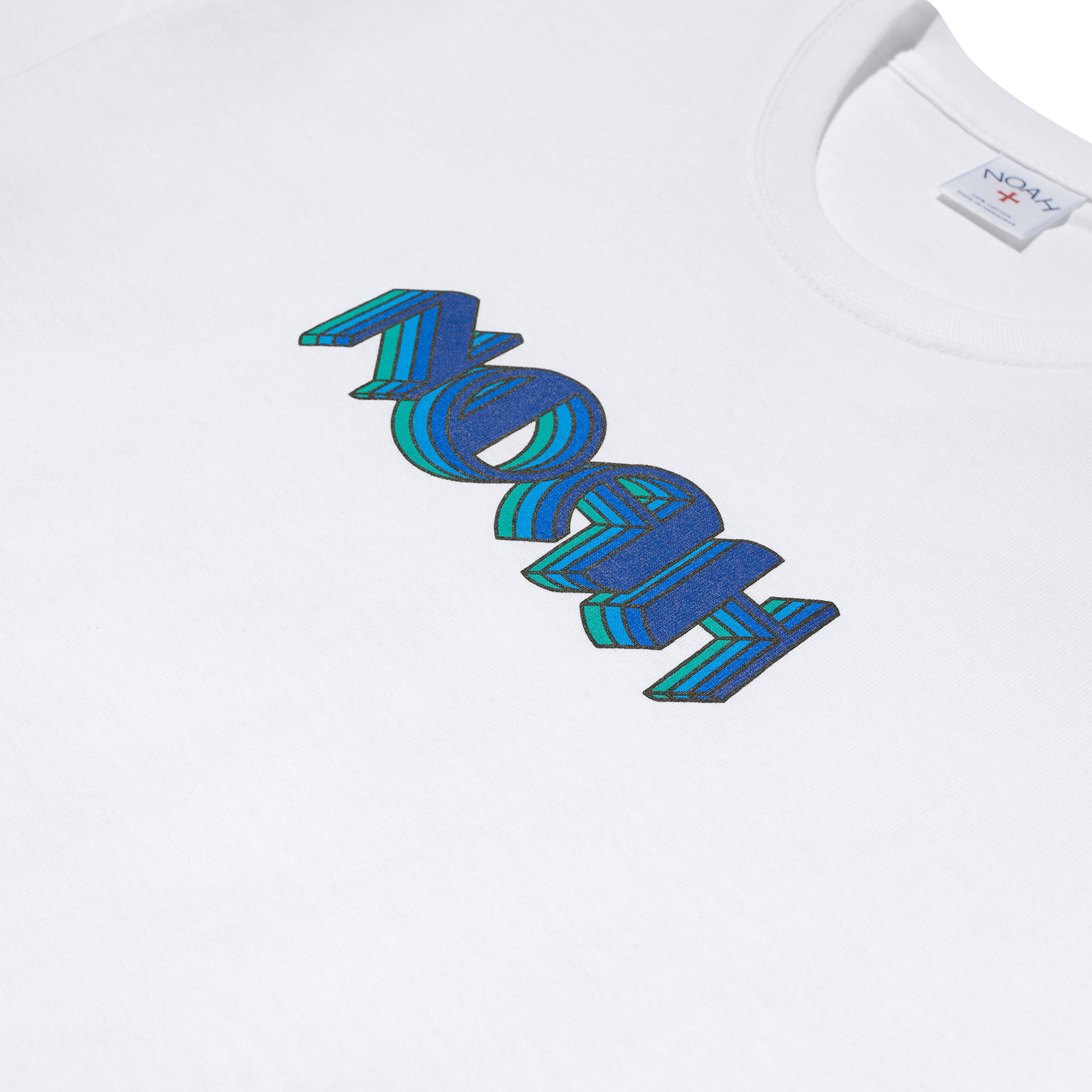 Noah - Stack Logo Tee - (White)