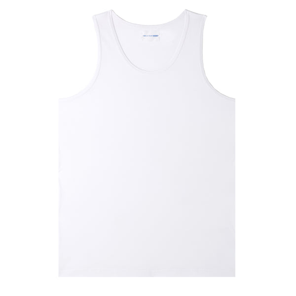 CDG Shirt Underwear - Sunspel Vest - (White)