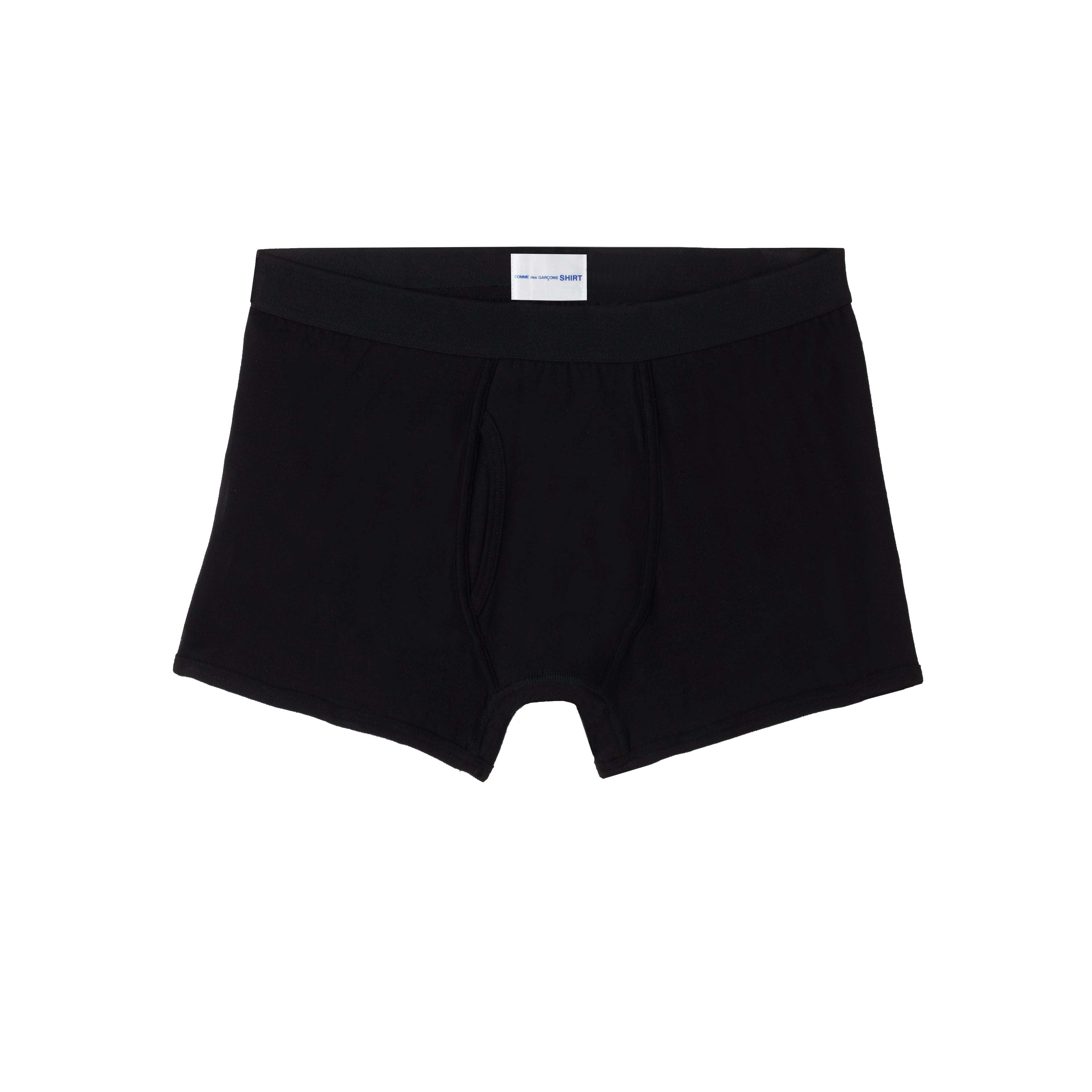 CDG Shirt Underwear: Sunspel Boxer (Black) | DSMNY E-SHOP