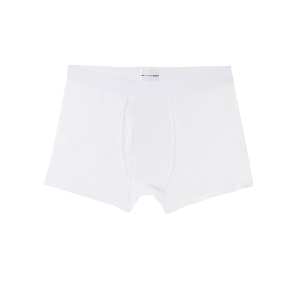 CDG Shirt Underwear - Sunspel Boxer - (White)