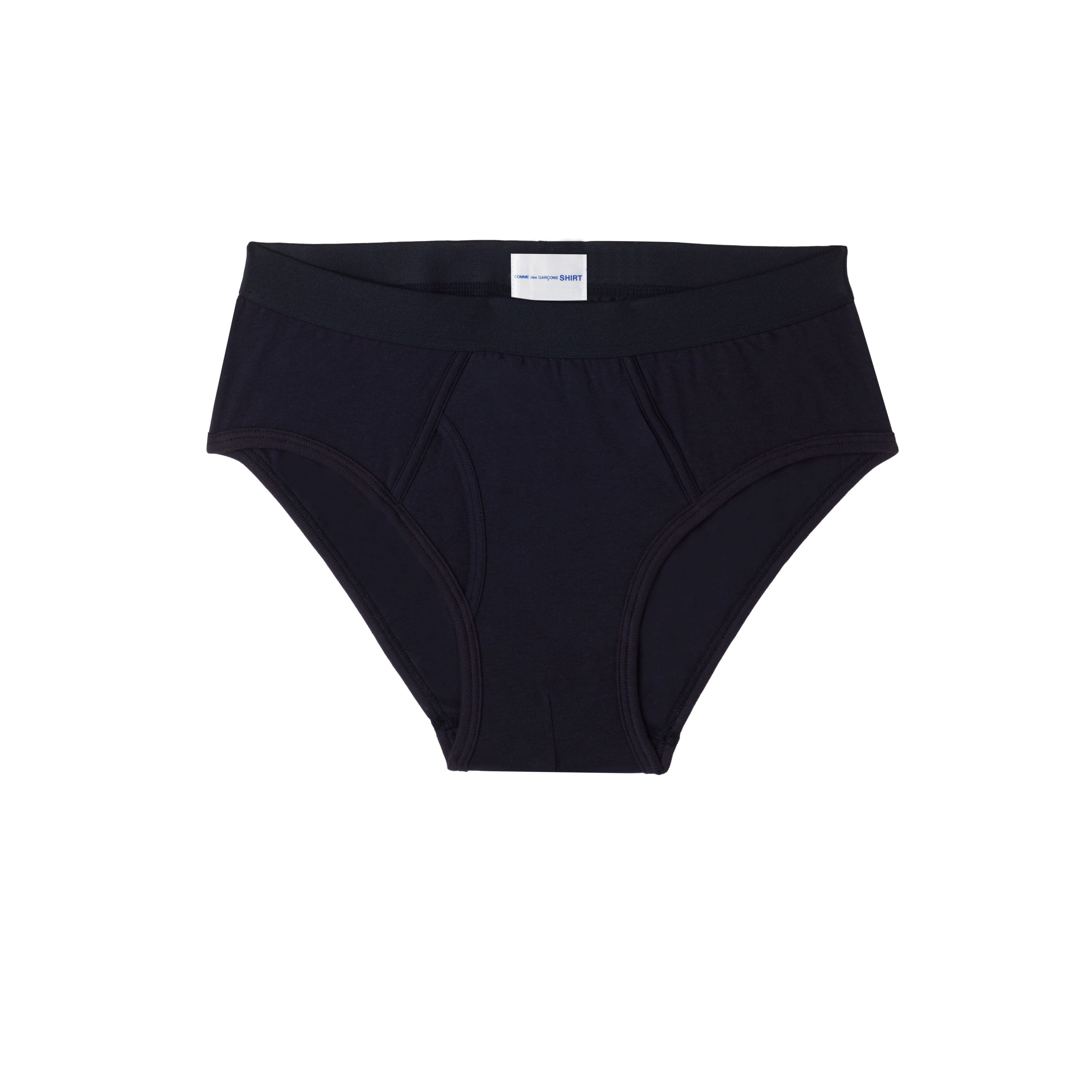 CDG Shirt Underwear Sunspel Brief Navy