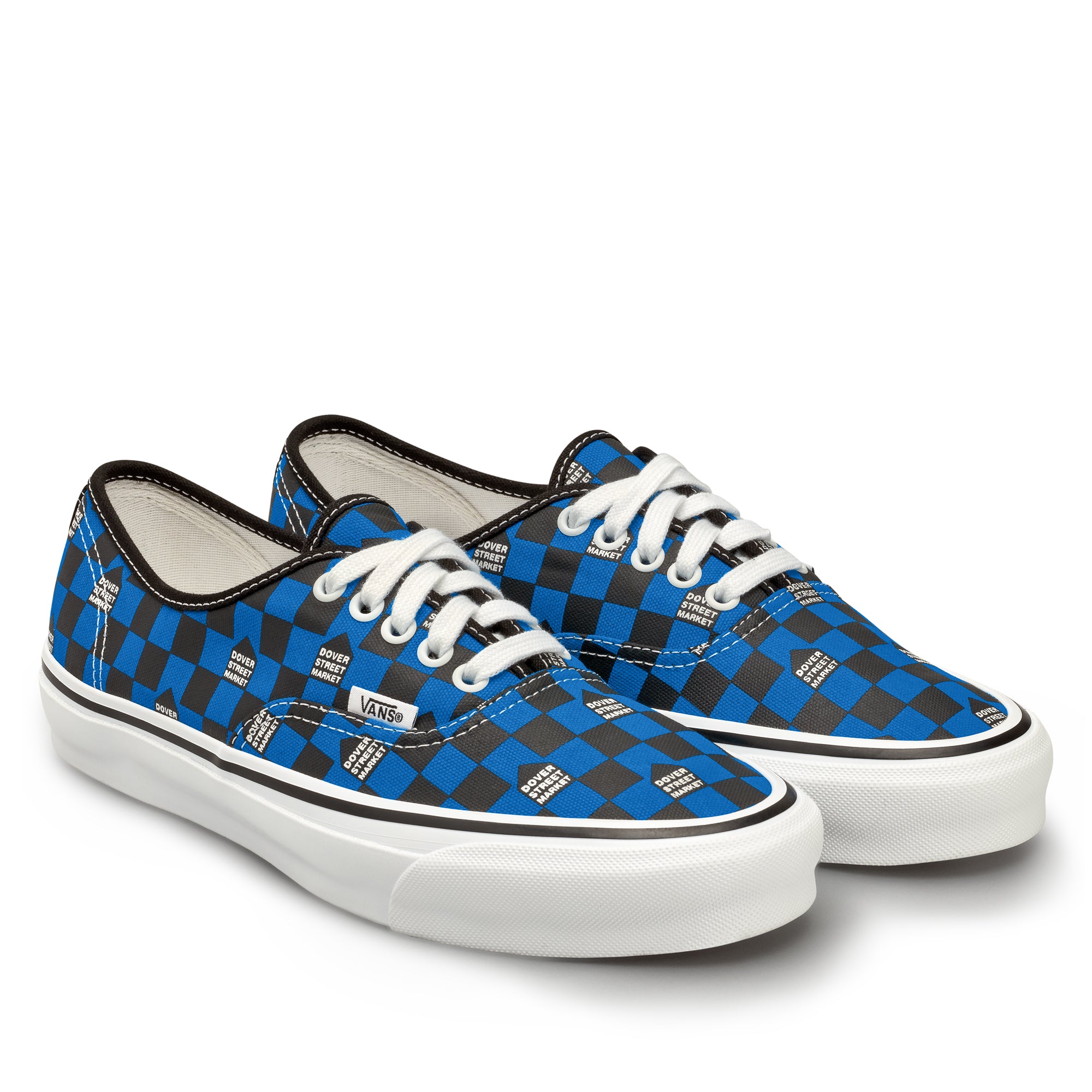 Vans x DSM - OG Authentic LX Sneakers - (Blue) view 3, Click to Zoom in
