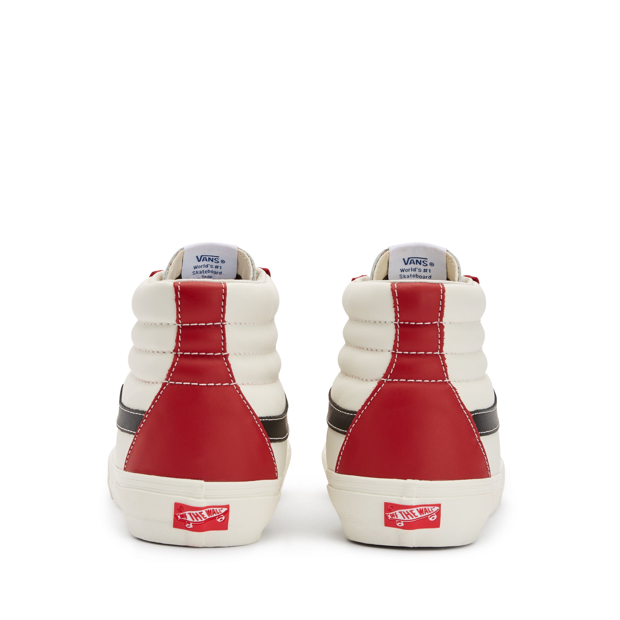 VANS SK8-HI REISSUE VLT LX - Red view 5, Click to Zoom in