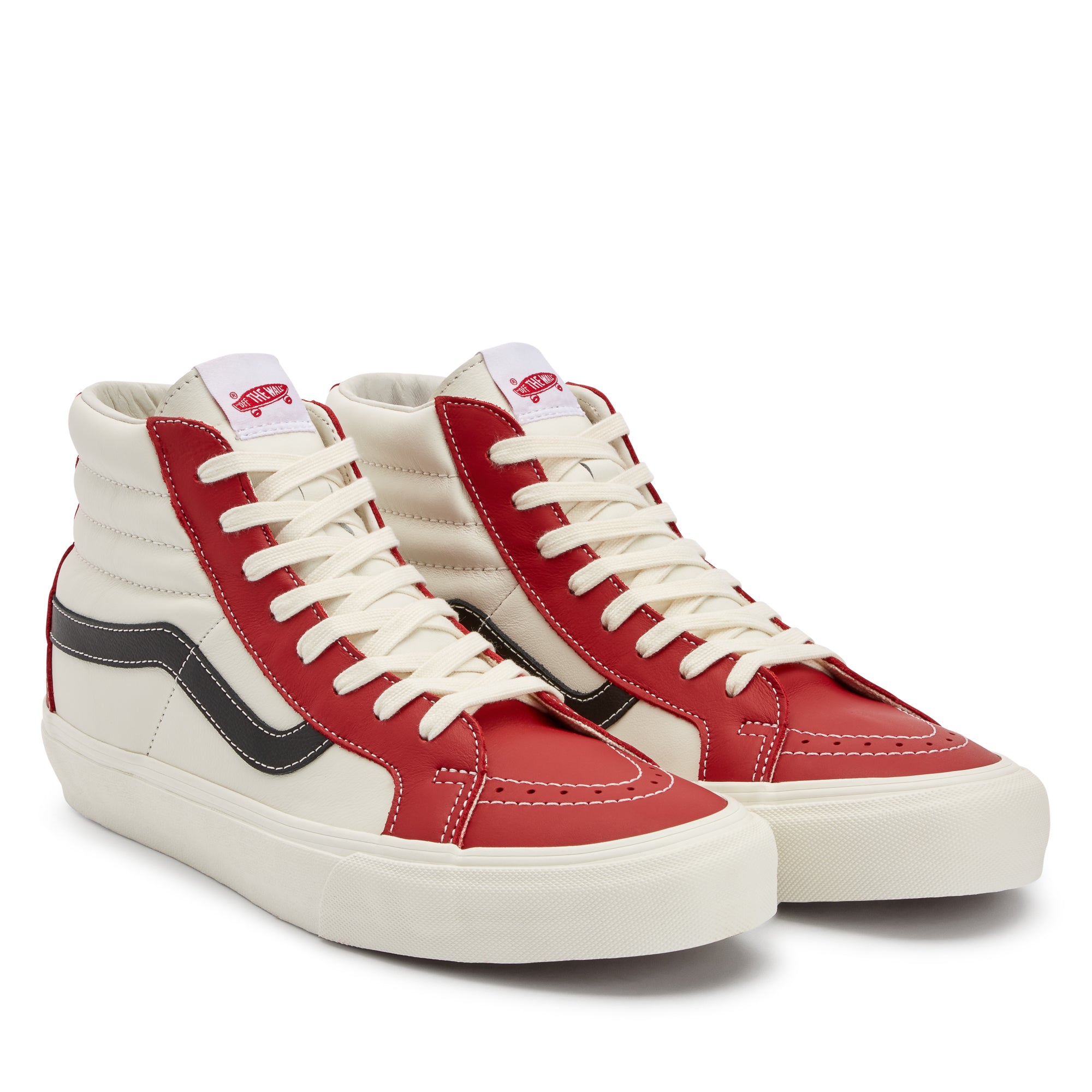VANS SK8-HI REISSUE VLT LX - Red view 3, Click to Zoom in