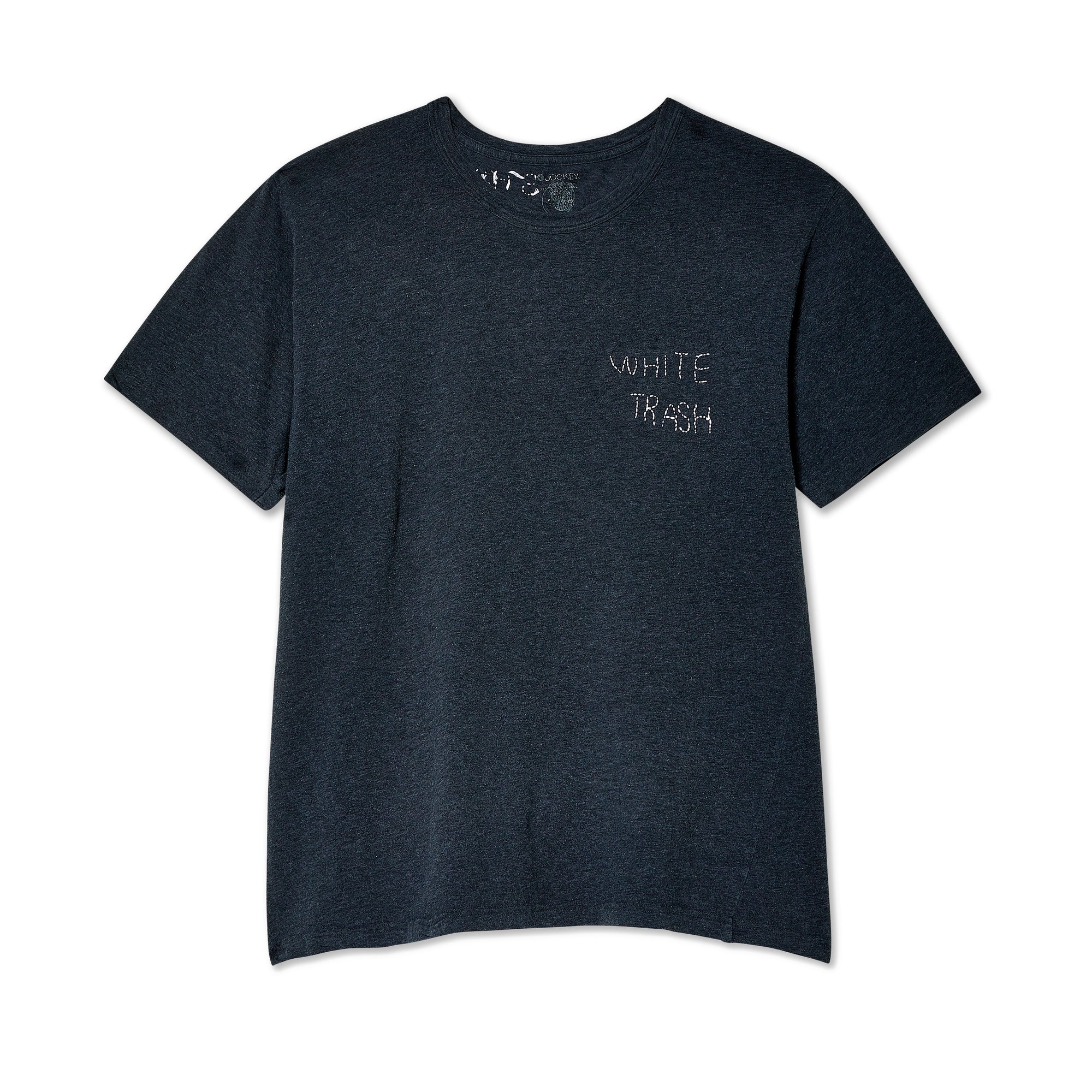 Sky High Farm - Maurizio Cattelan White Trash T-Shirt - (Black) view 1, Click to Zoom in