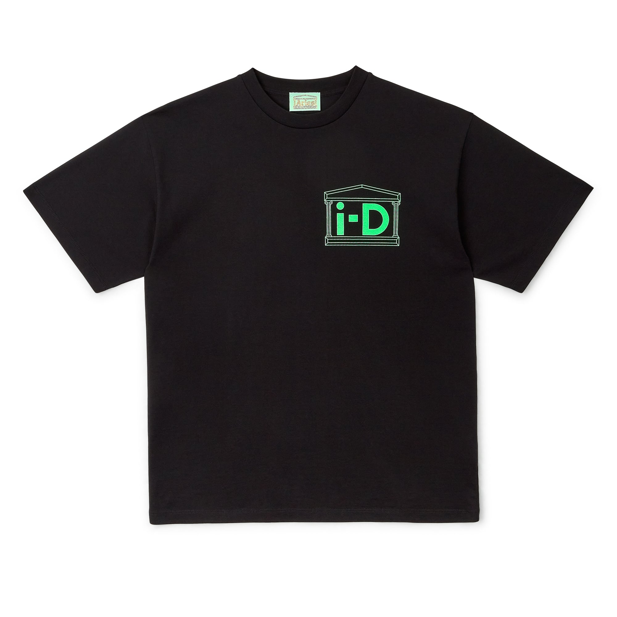 i-D 40th Anniversary x Aries T-Shirt (Black) view 1, Click to Zoom in