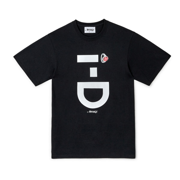 i-D 40th Anniversary x Awake T-Shirt (Black)