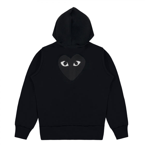 Play - Big Heart Zip Hoodie - (Black)