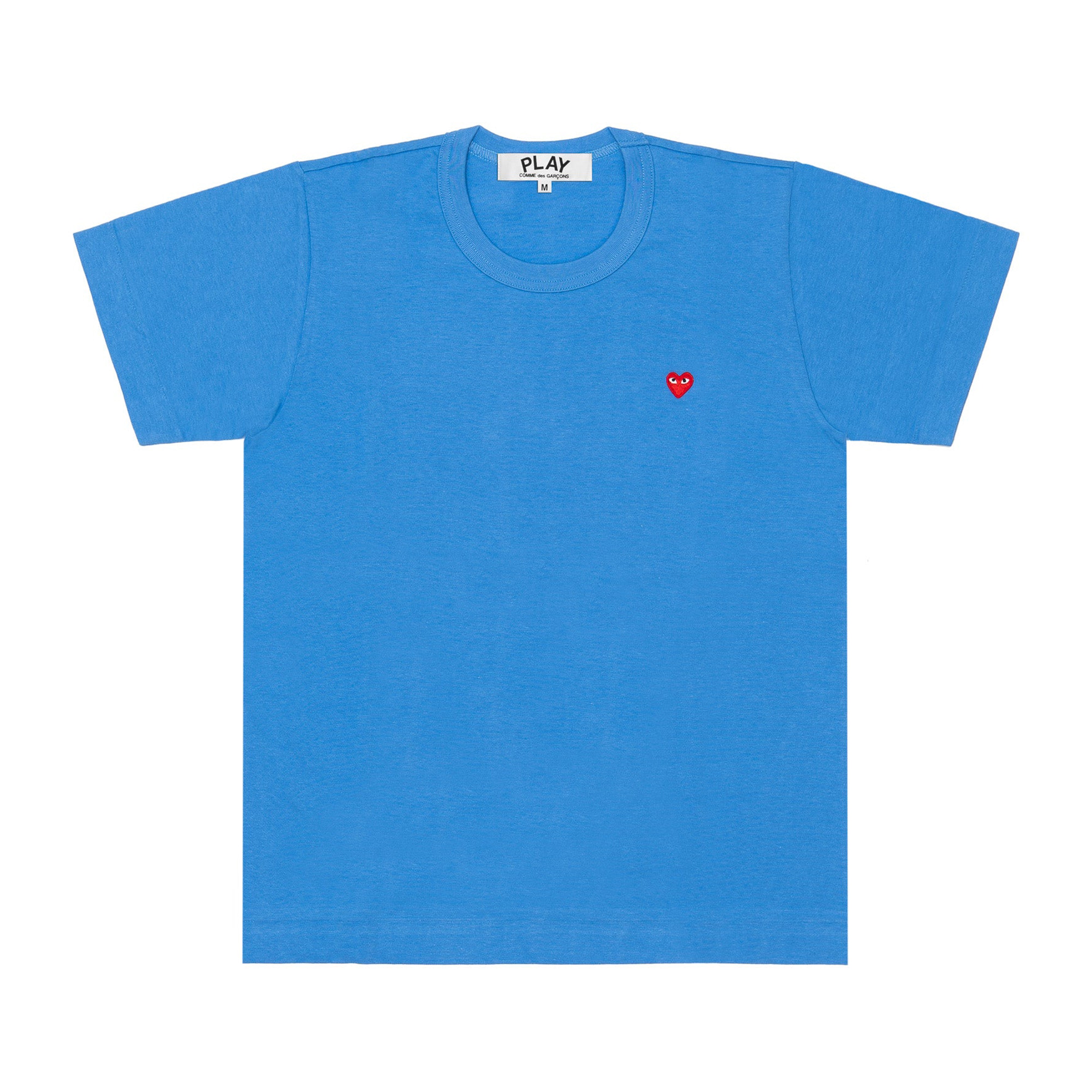 Comme des garcons play t shirt køb best sale