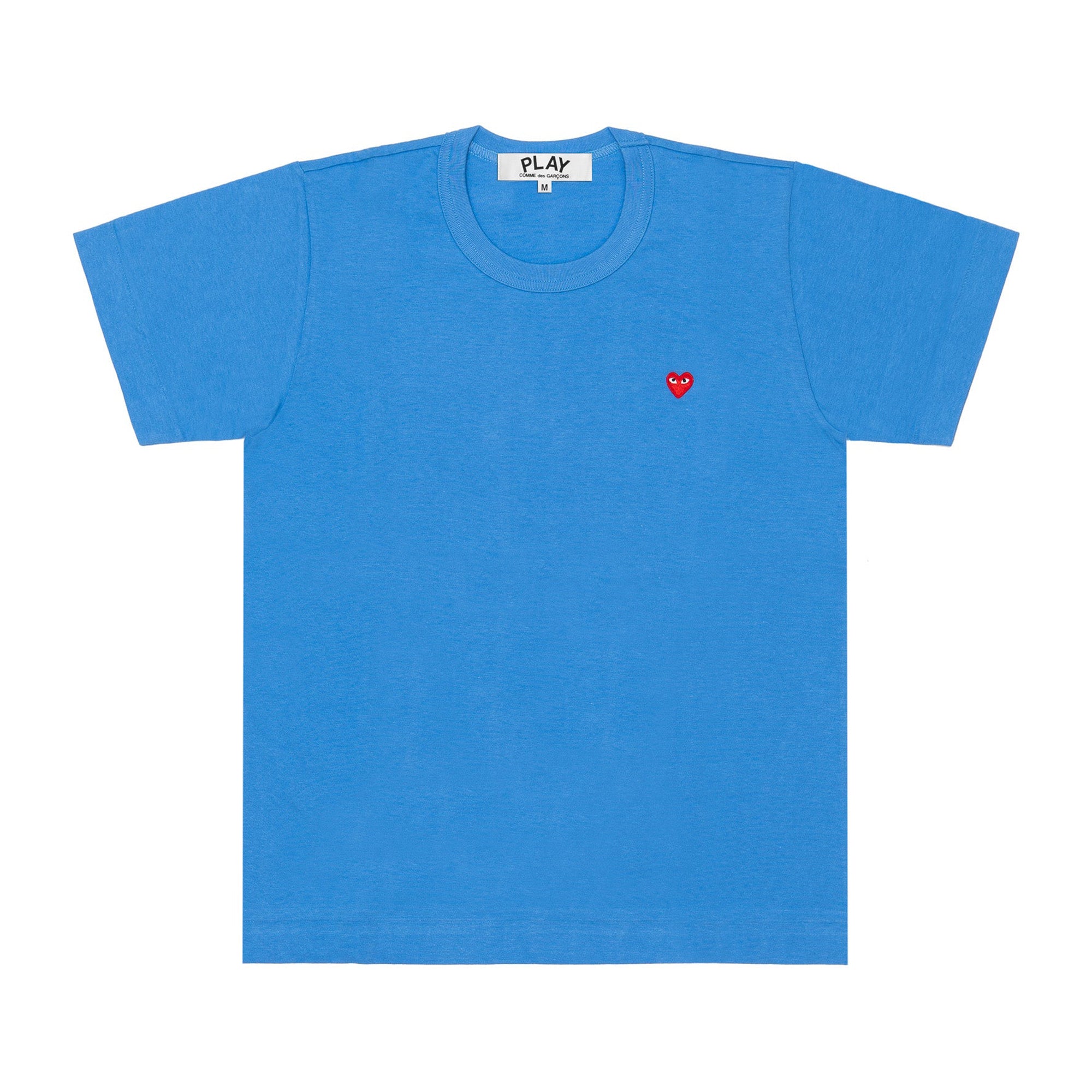 Play Comme des Garçons - Small Heart T-Shirt - (Blue) view 1