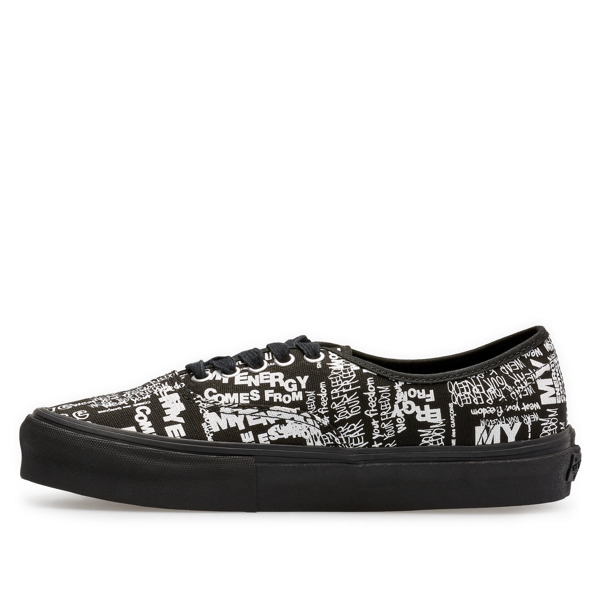 Vans ua clearance authentic black