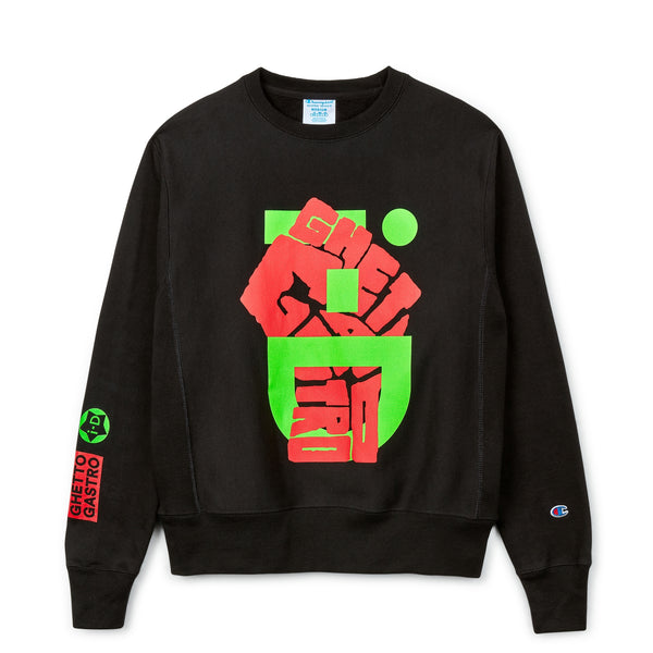 i-D 40th Anniversary x Ghetto Gastro Sweatshirt (Black)