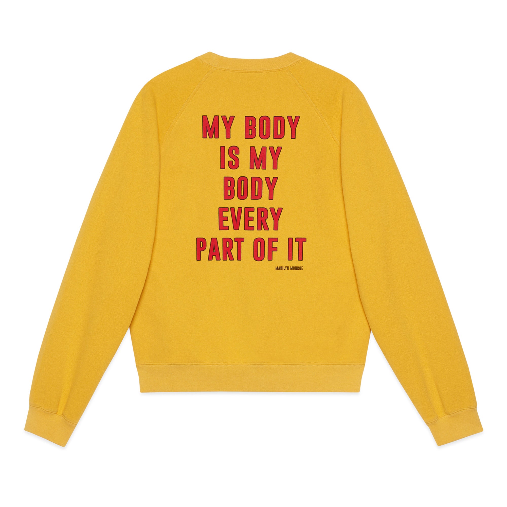 Gucci - DSM Special Men’s Cropped Raglan Sweatshirt - (Mustard) view 2