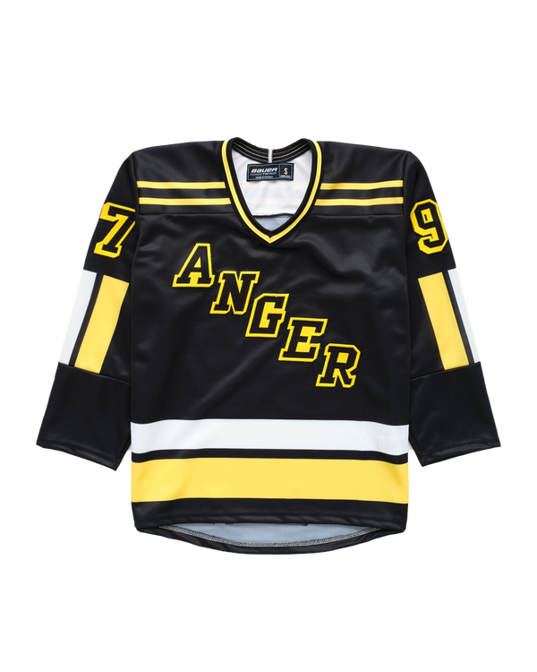 IRAK x BAUER - Men's Anger Jersey - (Black/Yellow)