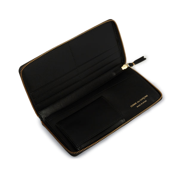 CDG Wallet - Polka Dot Printed Wallet - (Black SA0110PD)